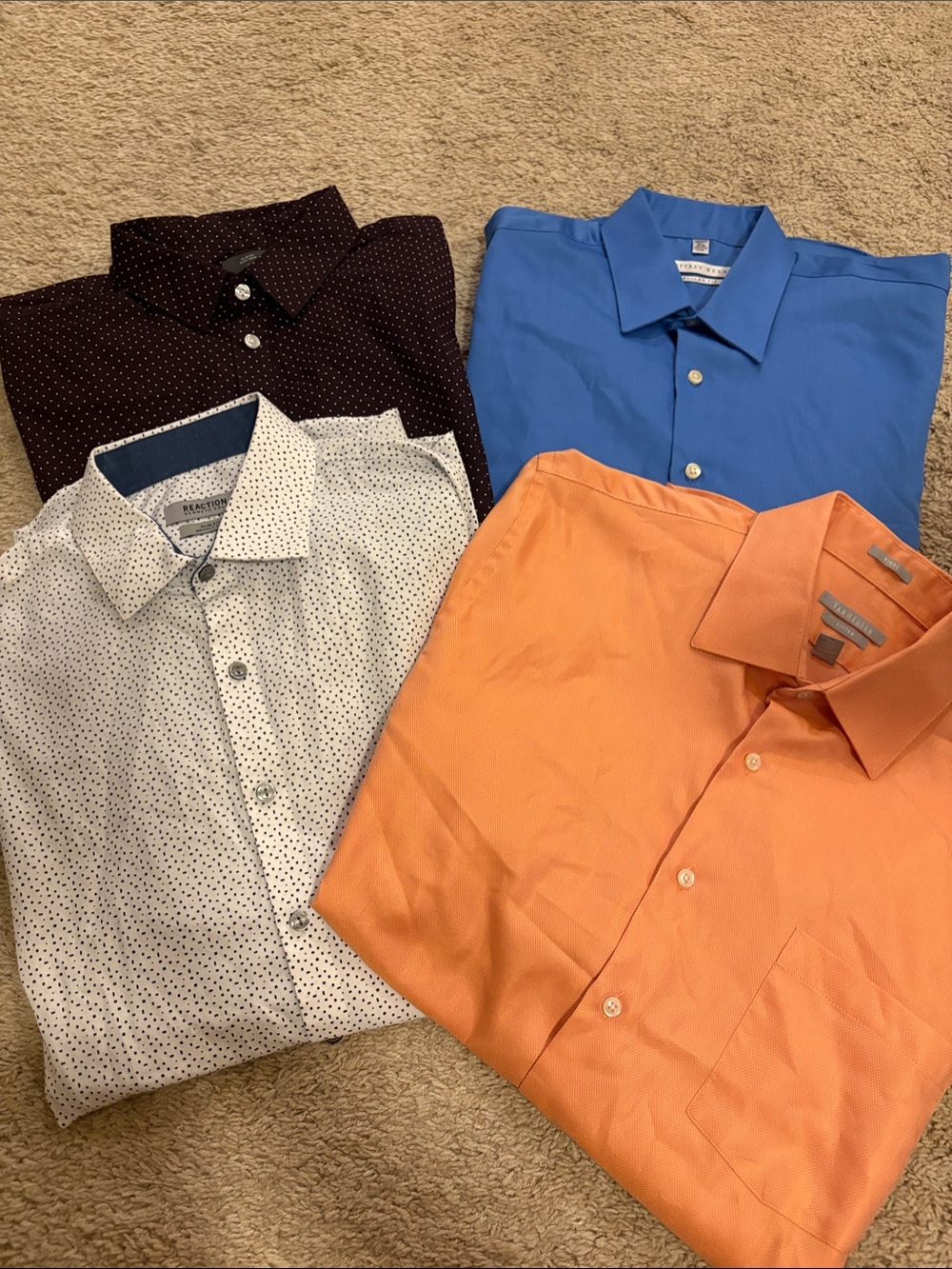 Men's Long-Sleeve Dress Shirt Bundle